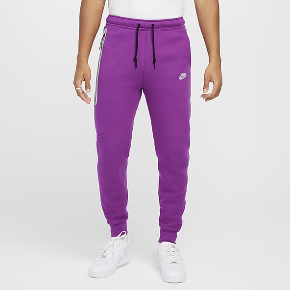 Purple Fleece Pants. Nike